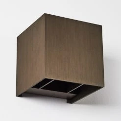 Hofstein Badajoz Wandleuchte LED Braun, 1-flammig -Wandleuchten Verkauf badajoz wandleuchte h3403518 7