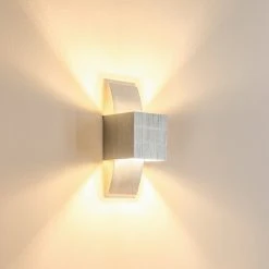 Hofstein Baltimore Wandleuchte LED Aluminium, 1-flammig -Wandleuchten Verkauf baltimore wandleuchte h392s2 10