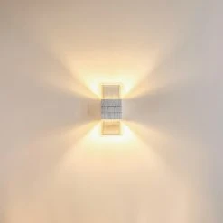 Hofstein Baltimore Wandleuchte LED Aluminium, 1-flammig -Wandleuchten Verkauf baltimore wandleuchte h392s2 3