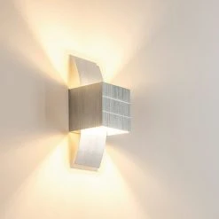 Hofstein Baltimore Wandleuchte LED Aluminium, 1-flammig -Wandleuchten Verkauf baltimore wandleuchte h392s2 5