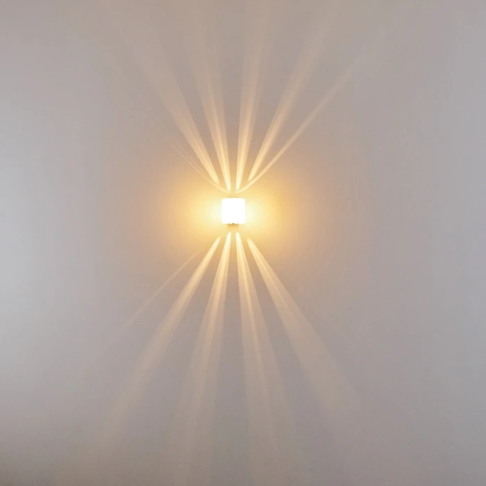 Hofstein Bamako Wandlampe Nickel-Matt, 1-flammig 12 Hofstein Bamako Wandlampe Nickel-Matt, 1-flammig - Image 12