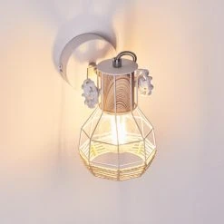 Hofstein Barbacena Wandleuchte Weiß, 1-flammig -Wandleuchten Verkauf barbacena wandleuchte h3322475 4