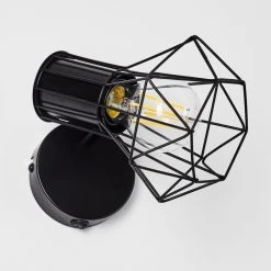 Hofstein Bardhaman Wandleuchte Schwarz, 1-flammig -Wandleuchten Verkauf bardhaman wandleuchte h3324509 16