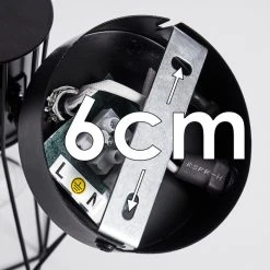 Hofstein Bardhaman Wandleuchte Schwarz, 1-flammig -Wandleuchten Verkauf bardhaman wandleuchte h3324509 20