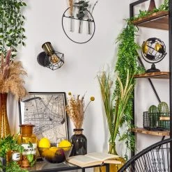 Hofstein Bardhaman Wandleuchte Messing, Schwarz, 1-flammig -Wandleuchten Verkauf bardhaman wandleuchte h3579398 1