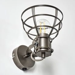 Hofstein Bareilly Wandleuchte Grau, 1-flammig -Wandleuchten Verkauf bareilly wandleuchte h3325025 10
