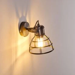 Hofstein Bareilly Wandleuchte Grau, 1-flammig -Wandleuchten Verkauf bareilly wandleuchte h3325025 11