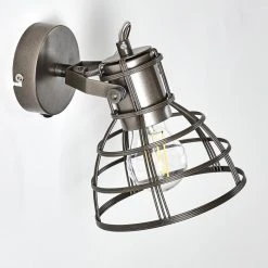 Hofstein Bareilly Wandleuchte Grau, 1-flammig -Wandleuchten Verkauf bareilly wandleuchte h3325025 15