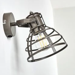 Hofstein Bareilly Wandleuchte Grau, 1-flammig -Wandleuchten Verkauf bareilly wandleuchte h3325025 20