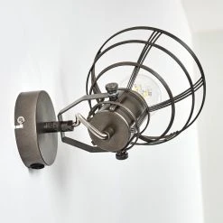 Hofstein Bareilly Wandleuchte Grau, 1-flammig -Wandleuchten Verkauf bareilly wandleuchte h3325025 8