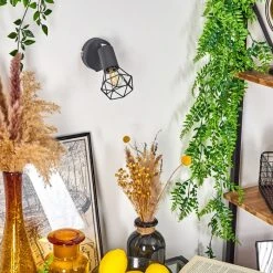 Hofstein Baripada Wandleuchte Chrom, Anthrazit, 1-flammig -Wandleuchten Verkauf baripada wandleuchte h3388181 9