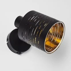 Hofstein Bathinda Wandleuchte Schwarz, 1-flammig 29 Hofstein Bathinda Wandleuchte Schwarz, 1-flammig -Wandleuchten Verkauf bathinda wandleuchte h3322598 9