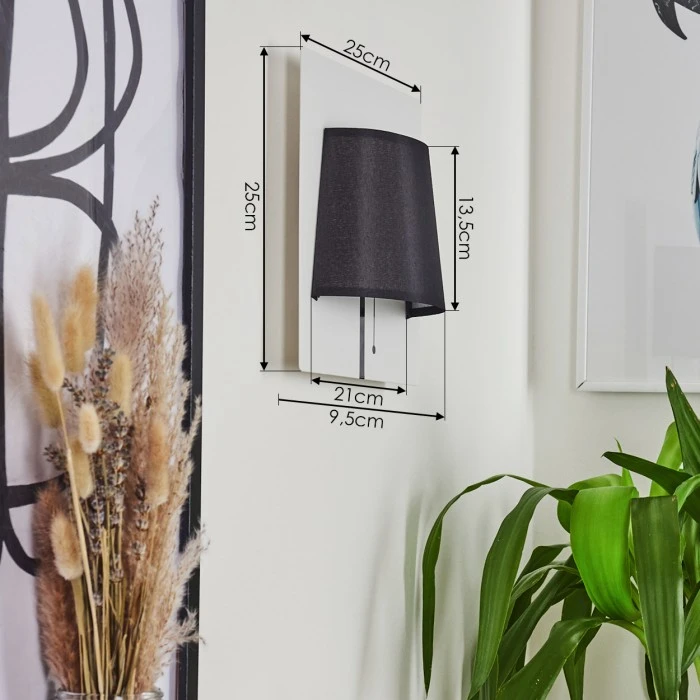 Hofstein Beaverton Wandleuchte LED Weiß, 1-flammig 4 Hofstein Beaverton Wandleuchte LED Weiß, 1-flammig - Image 4