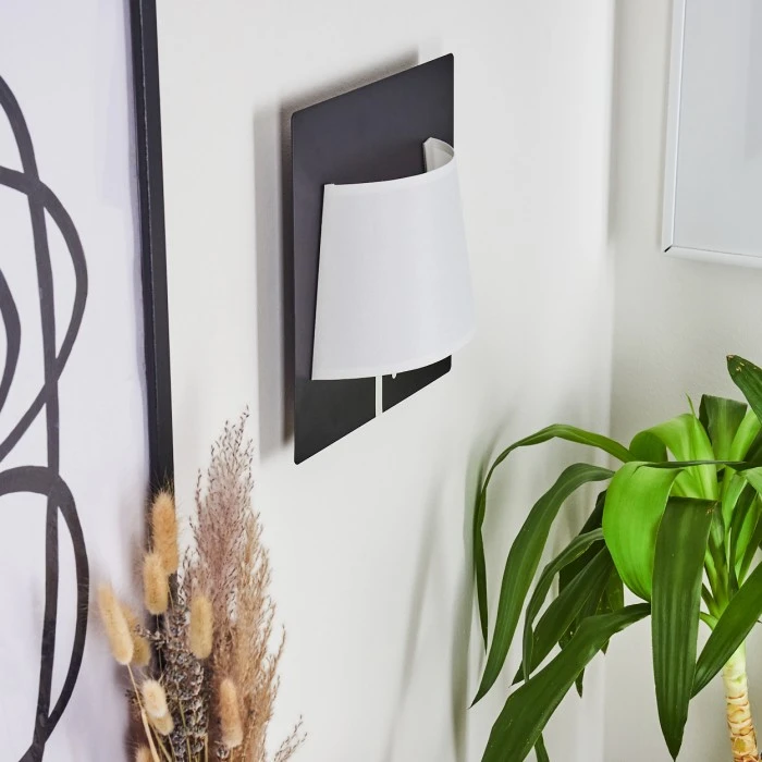 Hofstein Beaverton Wandleuchte LED Schwarz, 1-flammig 2 Hofstein Beaverton Wandleuchte LED Schwarz, 1-flammig - Image 2