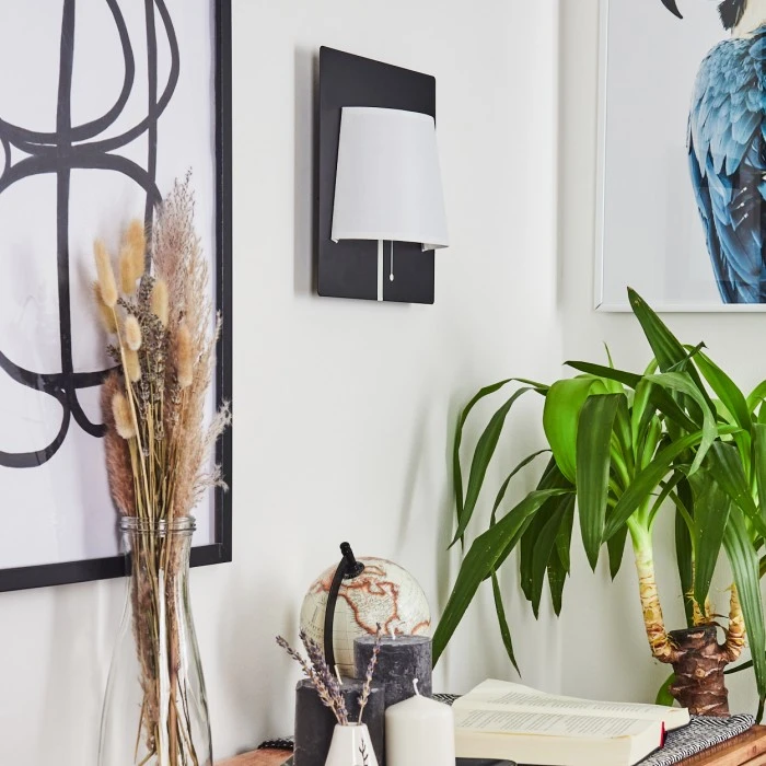 Hofstein Beaverton Wandleuchte LED Schwarz, 1-flammig 11 Hofstein Beaverton Wandleuchte LED Schwarz, 1-flammig - Image 11