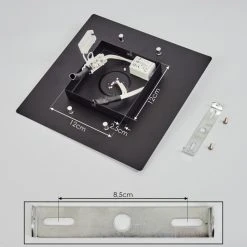 Hofstein Beaverton Wandleuchte LED Schwarz, 1-flammig 15 Hofstein Beaverton Wandleuchte LED Schwarz, 1-flammig -Wandleuchten Verkauf beaverton wandleuchte h3542552 4