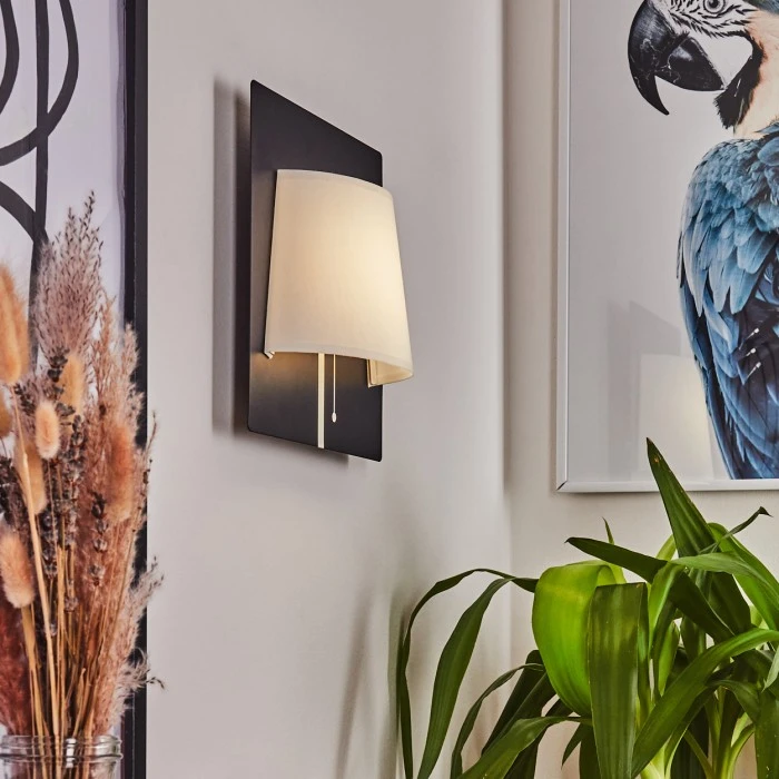 Hofstein Beaverton Wandleuchte LED Schwarz, 1-flammig 7 Hofstein Beaverton Wandleuchte LED Schwarz, 1-flammig - Image 7