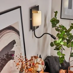 Hofstein Beaverton Wandleuchte LED Schwarz, 2-flammig -Wandleuchten Verkauf beaverton wandleuchte h3560617 6