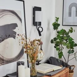 Hofstein Beaverton Wandleuchte LED Schwarz, 2-flammig -Wandleuchten Verkauf beaverton wandleuchte h3560617 9