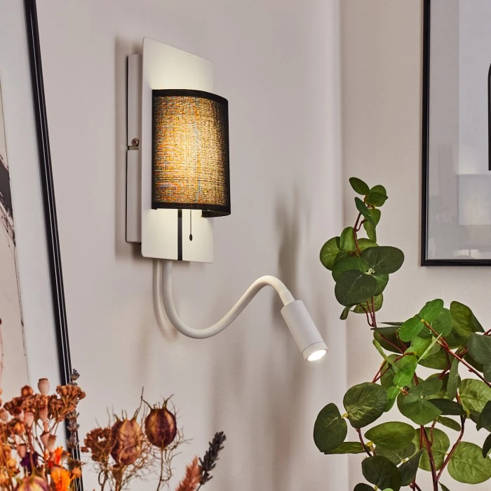 Hofstein Beaverton Wandleuchte LED Weiß, 2-flammig 1 Hofstein Beaverton Wandleuchte LED Weiß, 2-flammig