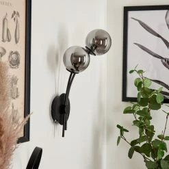 Hofstein Belleoram Wandleuchte LED Schwarz, 2-flammig -Wandleuchten Verkauf belleoram wandleuchte h3575581 11