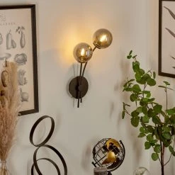 Hofstein Belleoram Wandleuchte LED Schwarz, 2-flammig -Wandleuchten Verkauf belleoram wandleuchte h3575581 6