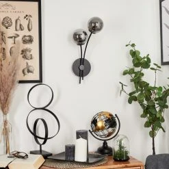 Hofstein Belleoram Wandleuchte LED Schwarz, 2-flammig -Wandleuchten Verkauf belleoram wandleuchte h3575581 9