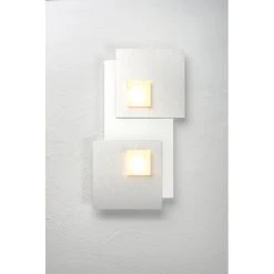 Bopp Leuchten Bopp PIXEL 2.0 Wandleuchte LED Weiß, 2-flammig
