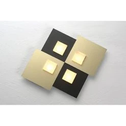 Bopp Leuchten Bopp PIXEL 2.0 Wandleuchte LED Schwarz, 4-flammig