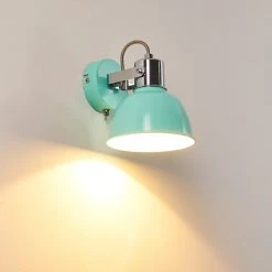 Hofstein Borik Wandleuchte Türkis, 1-flammig -Wandleuchten Verkauf borik wandleuchte h3275863 do1 2