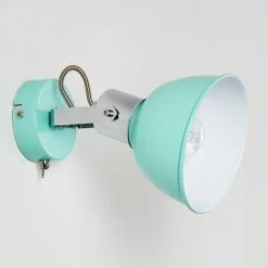 Hofstein Borik Wandleuchte Türkis, 1-flammig -Wandleuchten Verkauf borik wandleuchte h3275863 do1 8