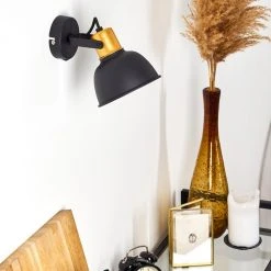 Hofstein Borik Wandleuchte Schwarz, 1-flammig 45 Hofstein Borik Wandleuchte Schwarz, 1-flammig -Wandleuchten Verkauf borik wandleuchte h3294550 do1 19