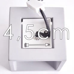 Hofstein Braslo Wandleuchte Grau, 1-flammig -Wandleuchten Verkauf braslo wandleuchte h3387870 17