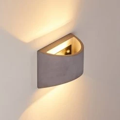 Hofstein Braslo Wandleuchte Grau, 1-flammig -Wandleuchten Verkauf braslo wandleuchte h3387979 7