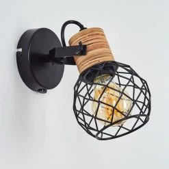 Hofstein Bridgeport Wandleuchte Schwarz, 1-flammig -Wandleuchten Verkauf bridgeport wandleuchte h3566923 7