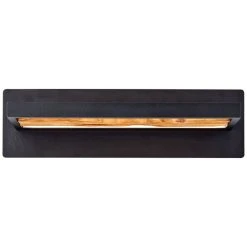 Brilliant Leuchten Brilliant Chaumont Wandleuchte LED Schwarz, 1-flammig -Wandleuchten Verkauf brilliant chaumont wandleuchte g99820 76 9