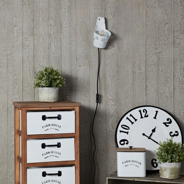 Hofstein Brilliant Flower Ample Wandleuchte Weiß, 1-flammig 12 Hofstein Brilliant Flower Ample Wandleuchte Weiß, 1-flammig - Image 12