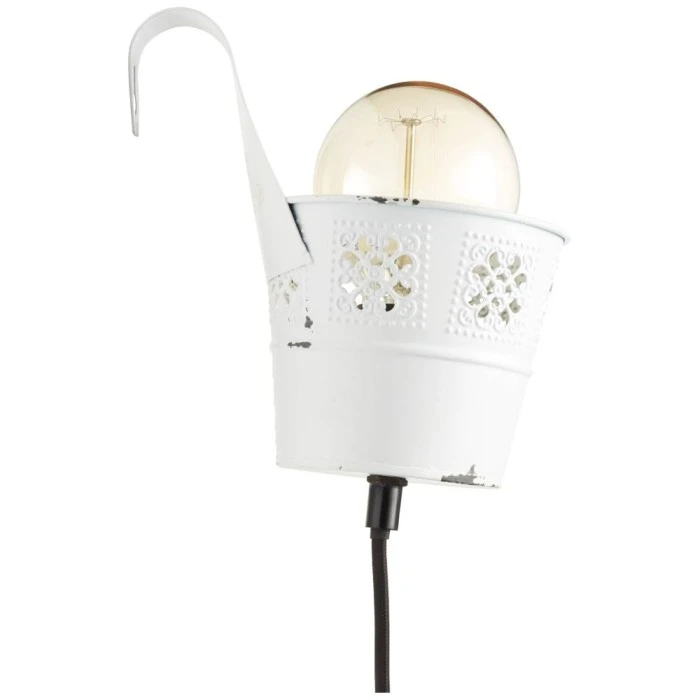 Hofstein Brilliant Flower Ample Wandleuchte Weiß, 1-flammig 10 Hofstein Brilliant Flower Ample Wandleuchte Weiß, 1-flammig - Image 10