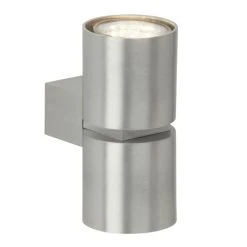 Brilliant Leuchten Izon Wandleuchte LED Aluminium, 2-flammig