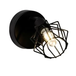 Brilliant Leuchten Noris Wandspot LED Schwarz, 1-flammig