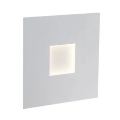 Brilliant Leuchten Pyramid Wandleuchte LED Weiß, 1-flammig