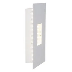 Brilliant Leuchten Pyramid Wandleuchte LED Weiß, 1-flammig -Wandleuchten Verkauf brilliant leuchten pyramid wandleuchte g90178 75 5