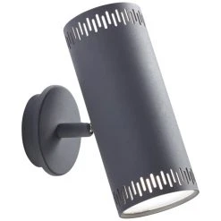 Brilliant Leuchten Brilliant Living Cavi Wandleuchte LED Grau, 2-flammig -Wandleuchten Verkauf brilliant living cavi wandleuchte g73192 22 4