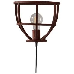 Brilliant Leuchten Brilliant Matrix Wandleuchte Rostfarben, 1-flammig -Wandleuchten Verkauf brilliant matrix wandleuchte 96976 55 3