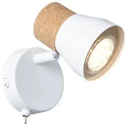 Brilliant Leuchten Brilliant Moka Strahler Weiß, 1-flammig -Wandleuchten Verkauf brilliant moka strahler 75711 75 3