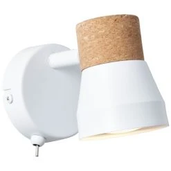 Brilliant Leuchten Brilliant Moka Strahler Weiß, 1-flammig -Wandleuchten Verkauf brilliant moka strahler 75711 75 4