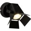 Brilliant Leuchten Brilliant Movie Wandleuchte LED Schwarz, 1-flammig