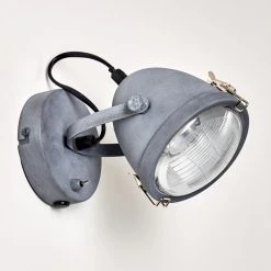 Hofstein Butikon Wandleuchte Grau, 1-flammig -Wandleuchten Verkauf butikon wandleuchte h3300435 do1 16