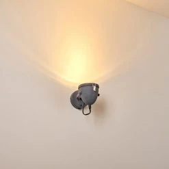 Hofstein Butikon Wandleuchte Grau, 1-flammig -Wandleuchten Verkauf butikon wandleuchte h3300435 do1 17