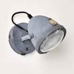 Hofstein Butikon Wandleuchte Grau, 1-flammig -Wandleuchten Verkauf butikon wandleuchte h3300435 do1 18